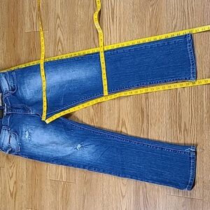 THIRD & ARMY MEN'S SLIM MECHANIC 34x30 DISTRESSED FADED DENIM 2013 JEAN
